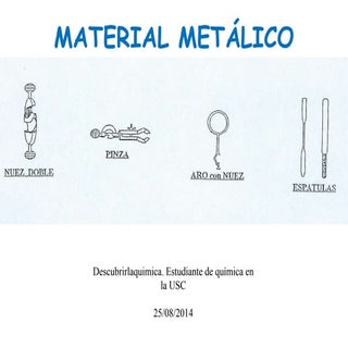Material metálico