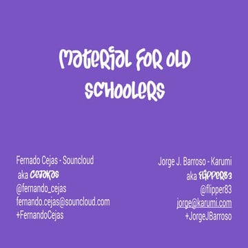 Material Design for Old Schoolers