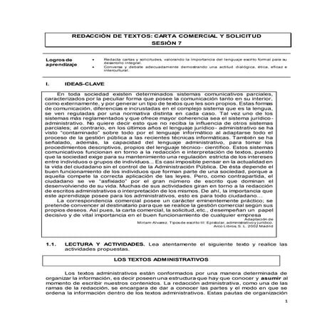 Redacción de textos