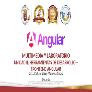 Multimedia y Laboratorio Unidad II Angular 2025
