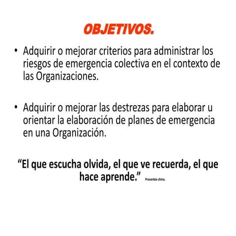 Material planes de emergencia parte 2