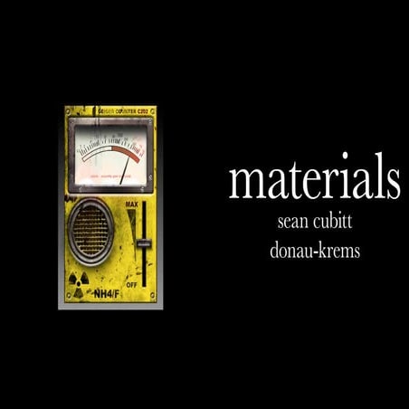 Materials (Krems)