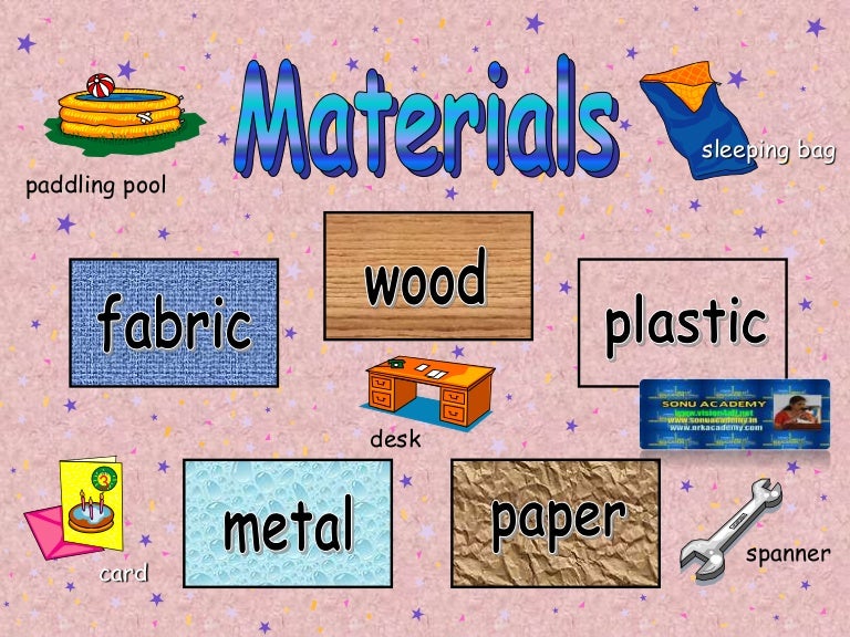 MATERIALS (made from plants and animals)
