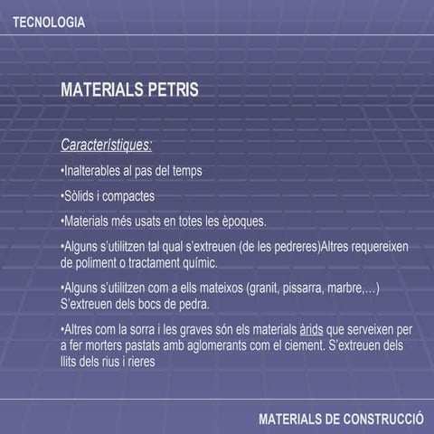 Materials De Construcció