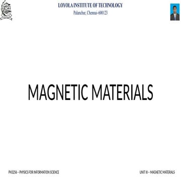 MATERIALS BASED ON THEIR MAGNITIZATION.pptx