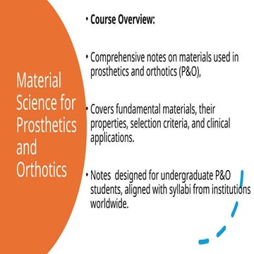 Prosthetic fabrication materials | PDF