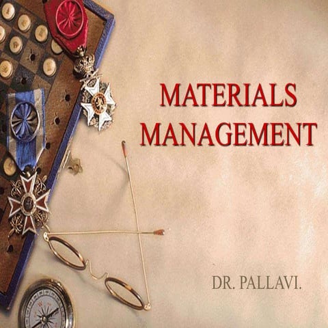 Materials management