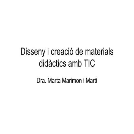 Materials multimedia 1