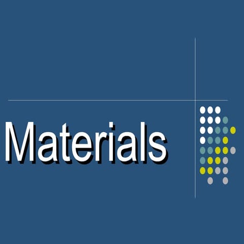 Materials pp