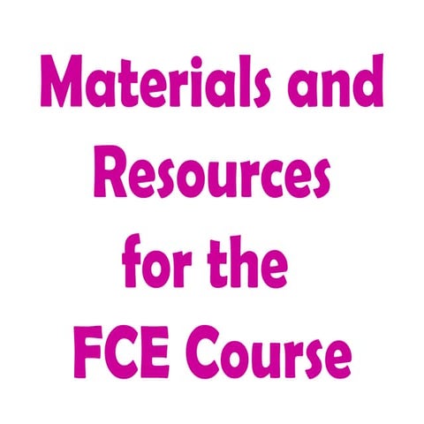 Materials resources and rules