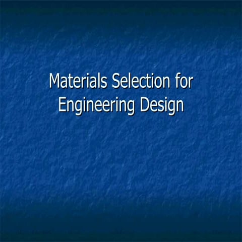 Materialsselection