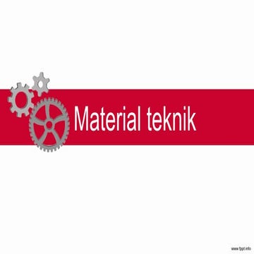 Material teknik