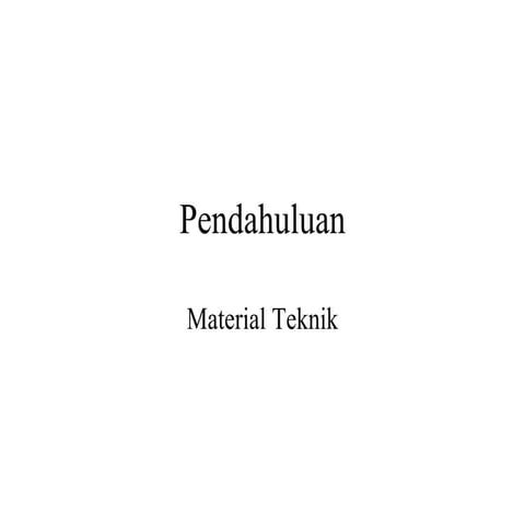 Material Teknik
