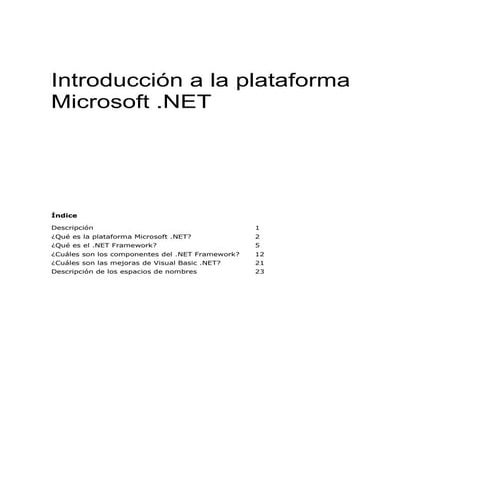 Net framework version 4.5 | PDF