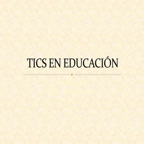 Material tic en educacion