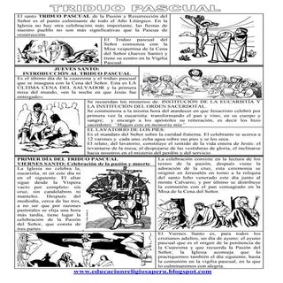 Material triduo pascual para alumnos