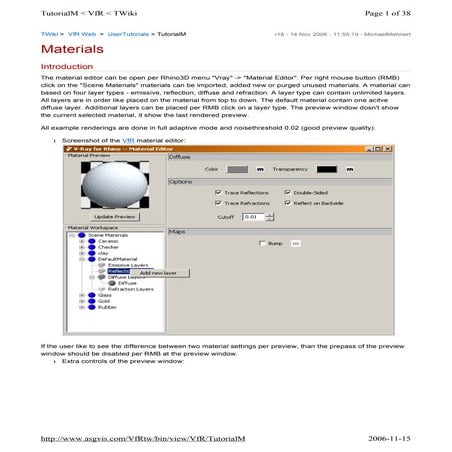 Material vray for_rhino