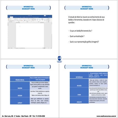 Material_WordMaterial de aprendizado em Word | PDF