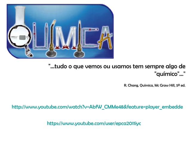 CFQ: Materias e substâncias