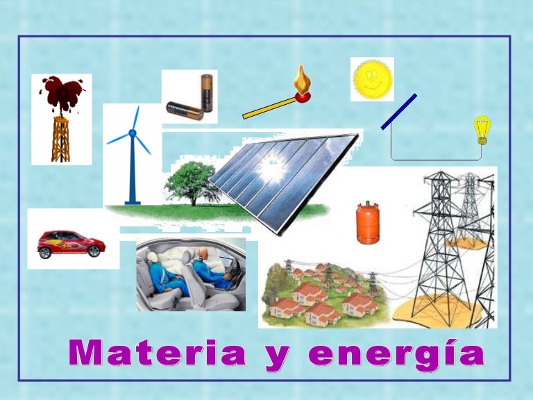 Materia y energia