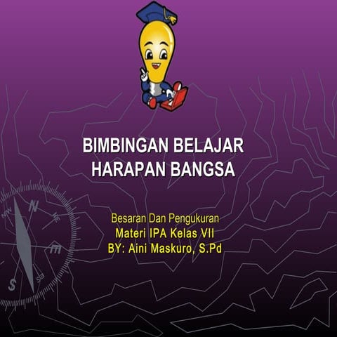 ppt Materi besaran dan satuan kelas 7 smp