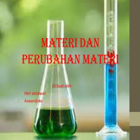 Materi dan perubahannya.ppt