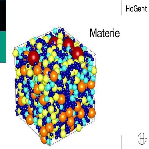 Materie en thermische fysica