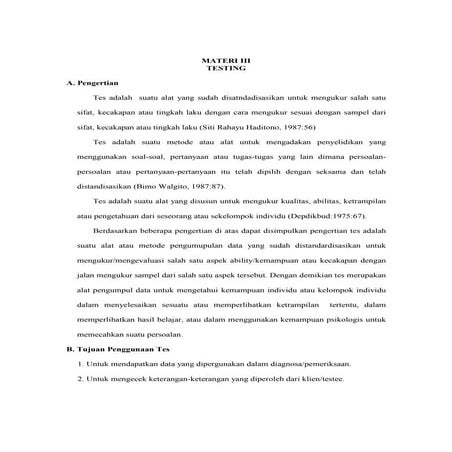 Materi evaluasi pendidikan