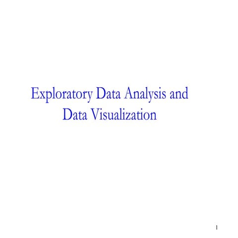 Comprehensive Guide to Exploratory Data Analysis and Visualization ...