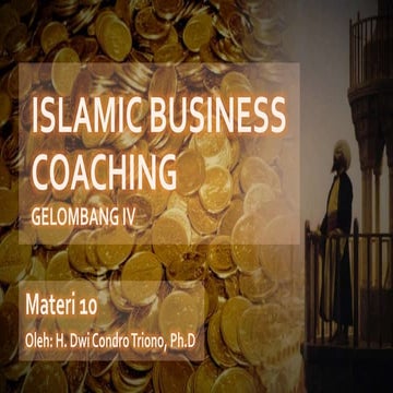 Materi ibc Hukum ketenagakerjaan islam - UST Dwi Condro Triono Ph.D