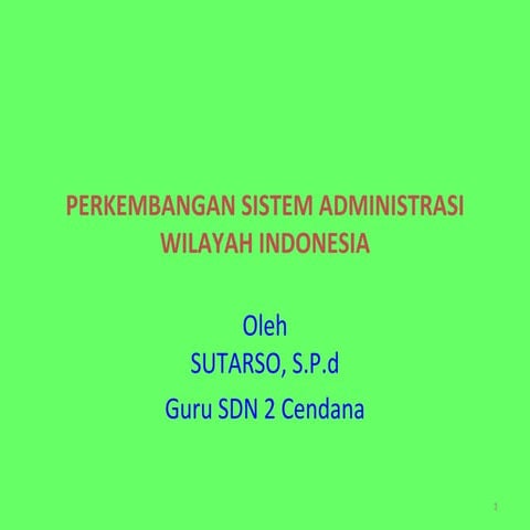 Materi ips vi.1.1