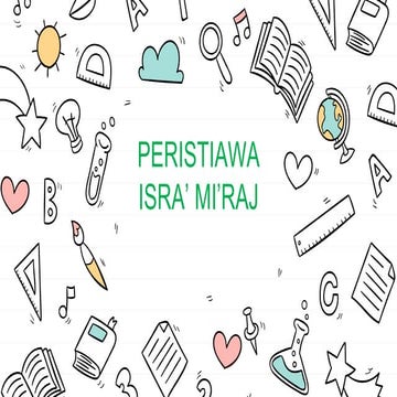 Materi isra' mi'raj