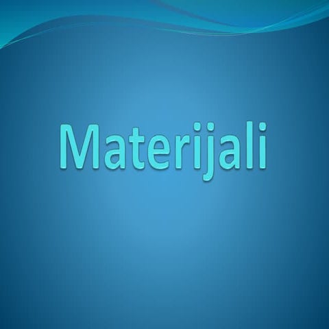 Materijali