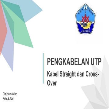 Urutan kabel utp | PDF