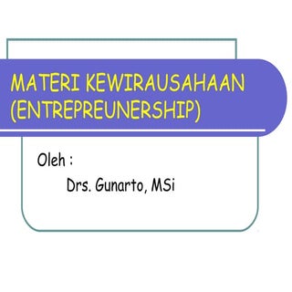 Materi+kewirausahaan