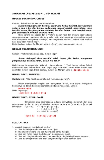 Materi logika informatika