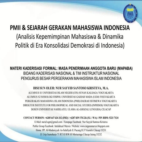MATERI MAPABA 02_PMII & SEJARAH GERAKAN MAHASISWA INDONESIA.pdf