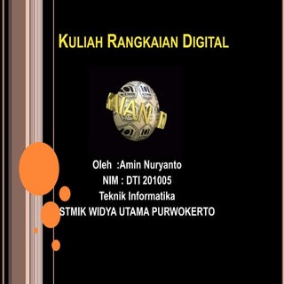 Materi Rangkaian Digital I