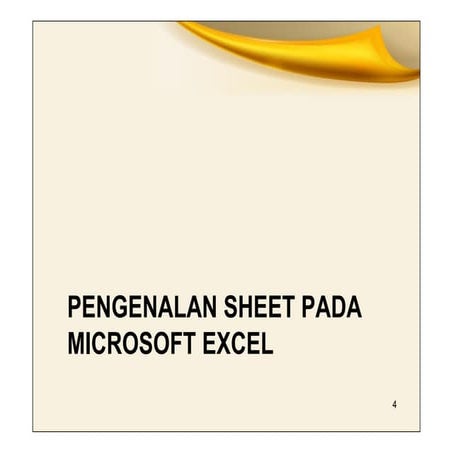 Paket Aplikasi Sekolah dengan Menggunakan Excel