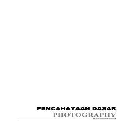 Materi pelatihan pencahayaan fotografi