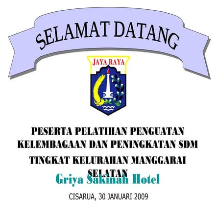Materi pembinaan rtrw
