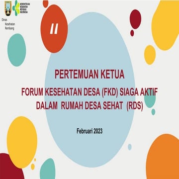 MATERI PERTEMUAN KETUA FKD DALAM RDS - 2023.ppt