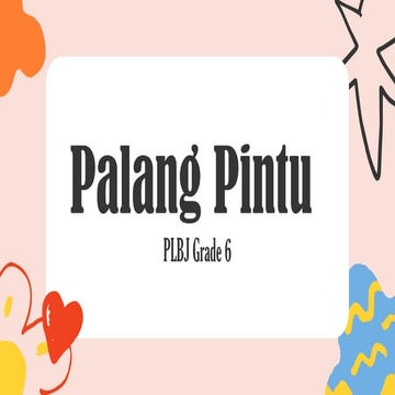 Palang Pintu: Traditional Betawi Wedding Ritual Combining Silat and ...