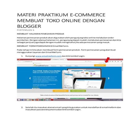 Materi praktikum e commerce vi