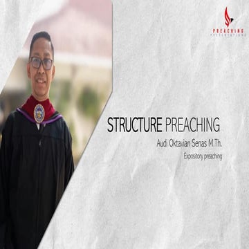 Struktur Khotbah - To create an effective sermon, a clear structure and ...