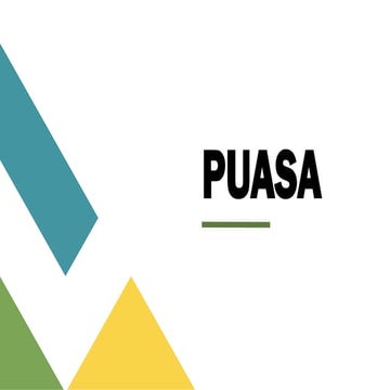 MATERI PUASA PESANTREN KILAT RAMADHAN TAHUN 2025