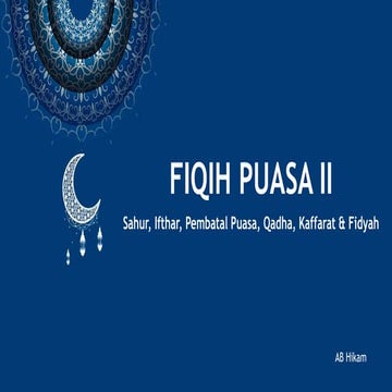 MATERI PESANTREN KILAT SD PUASA II .pptx