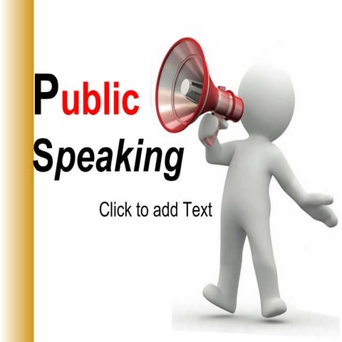 Materi public speaking