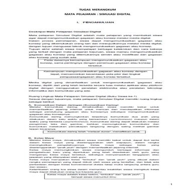 Materi Simulasi Digital Kelas X Pertemuan 1 Docx