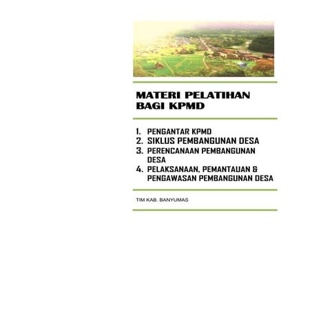 MATERI TOT BAGI KPMD